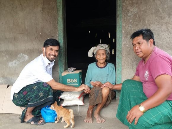 Kilas Balik 2020, Paket Pangan Sehat untuk Lansia di Desa Pempatan, Karangasem