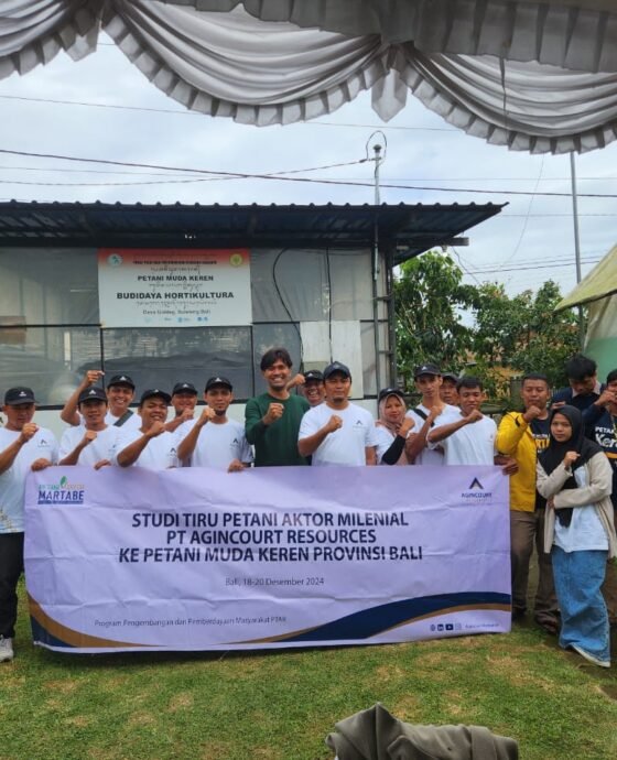 Pelatihan Petani Muda Keren Martabe: Membangun Pertanian Masa Depan dengan Teknologi Canggih