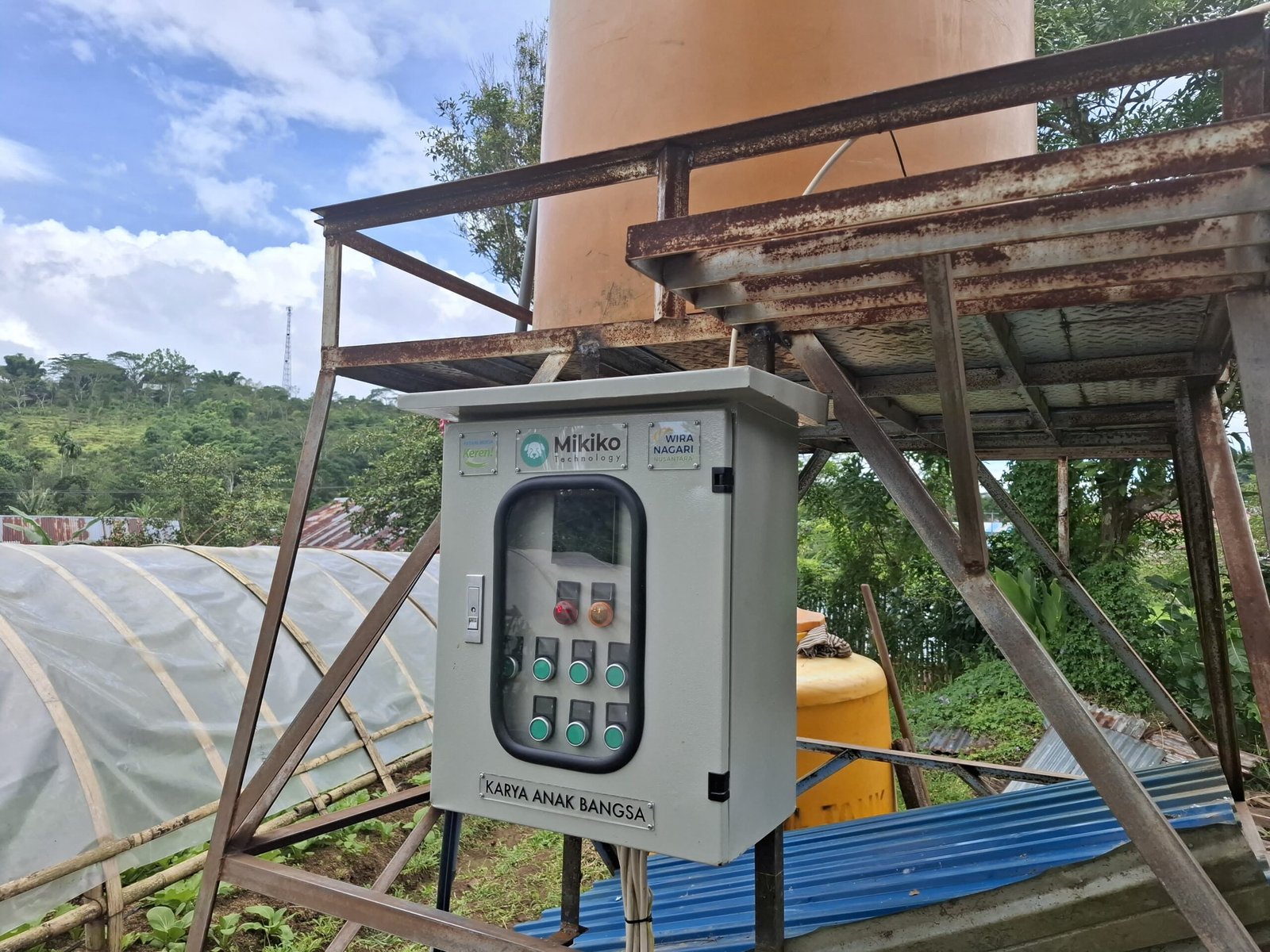 sistem smart farming mikiko