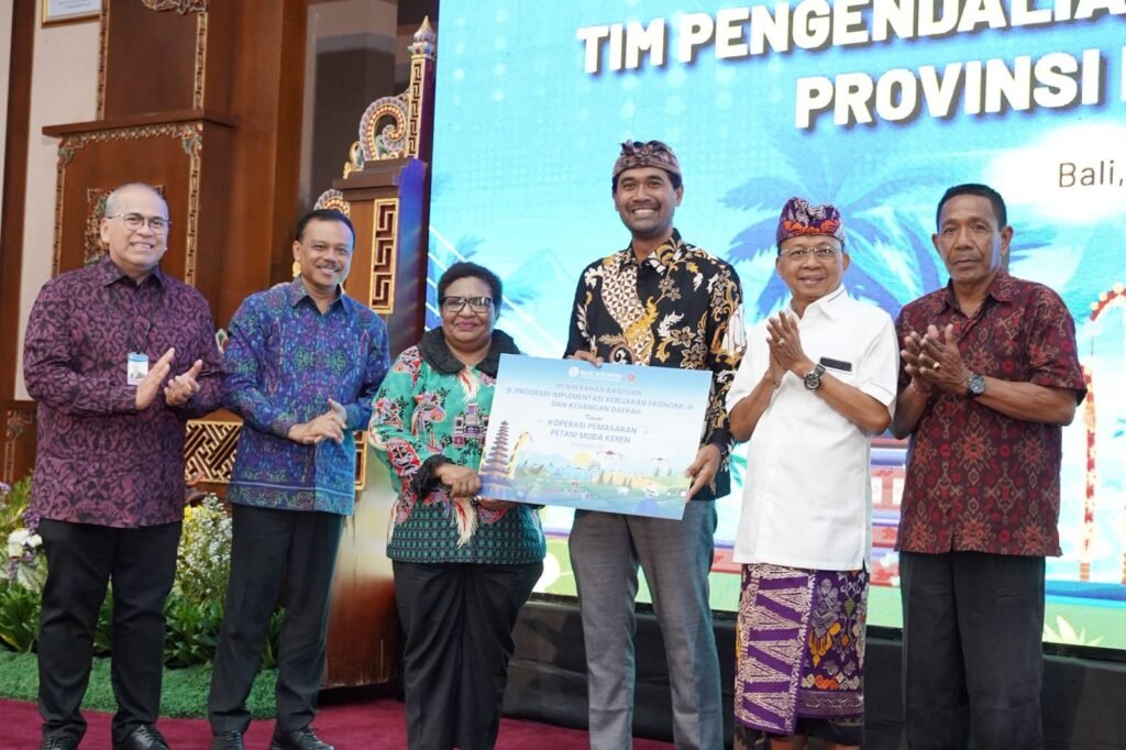 Koperasi Petani Muda Keren Raih Apresiasi di High Level Meeting TPID Provinsi Bali 2025