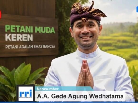 Petani Muda Keren di RRI Denpasar: Menjaga Ketahanan Pangan Bali di Tengah Puncak Kemarau