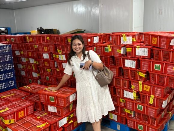 CEO Bali Organik Subak Dwi Welas Permatasari Agung Kunjungi Packing House Buyer di Shanghai, Perkuat Pasar Ekspor China