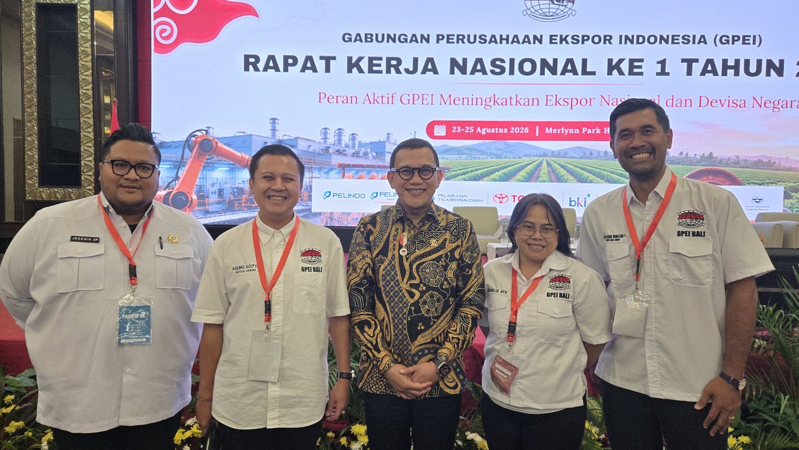 Delegasi GPEI Bali pada Rakernas GPEI 2026 di Jakarta