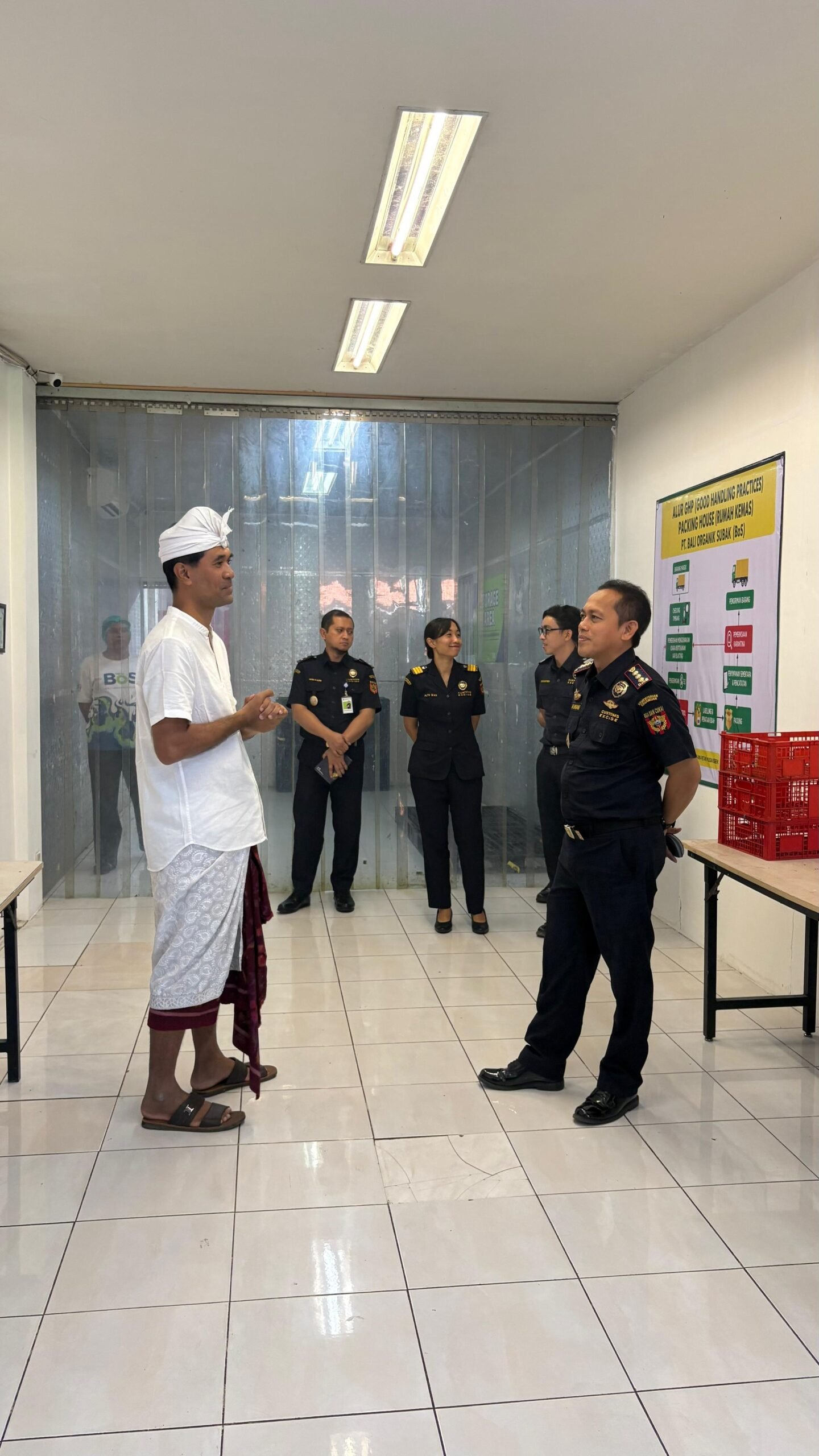 Diskusi proses operasional dan ekspor produk pertanian