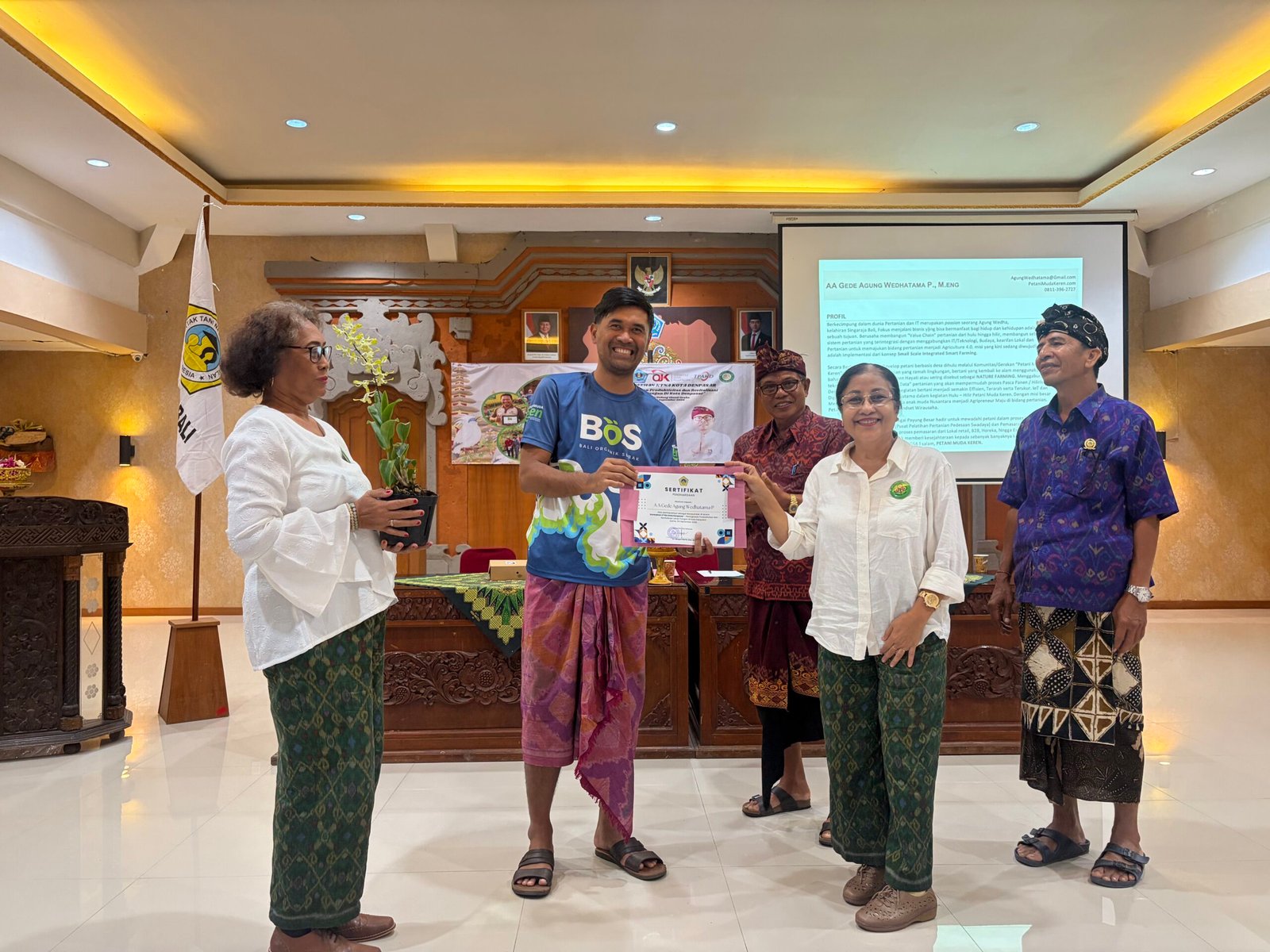Diskusi transformasi pertanian bersama KTNA Bali