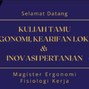 Kuliah Praktisi S2 Ergonomi Universitas Udayana bersama Petani Muda Keren