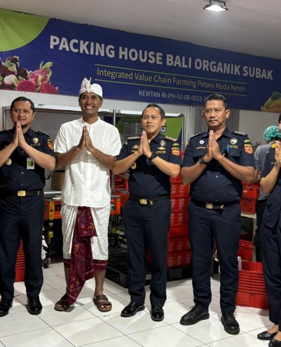 Kepala Bea Cukai Ngurah Rai dan Jajaran Kunjungi Koperasi Petani Muda Keren