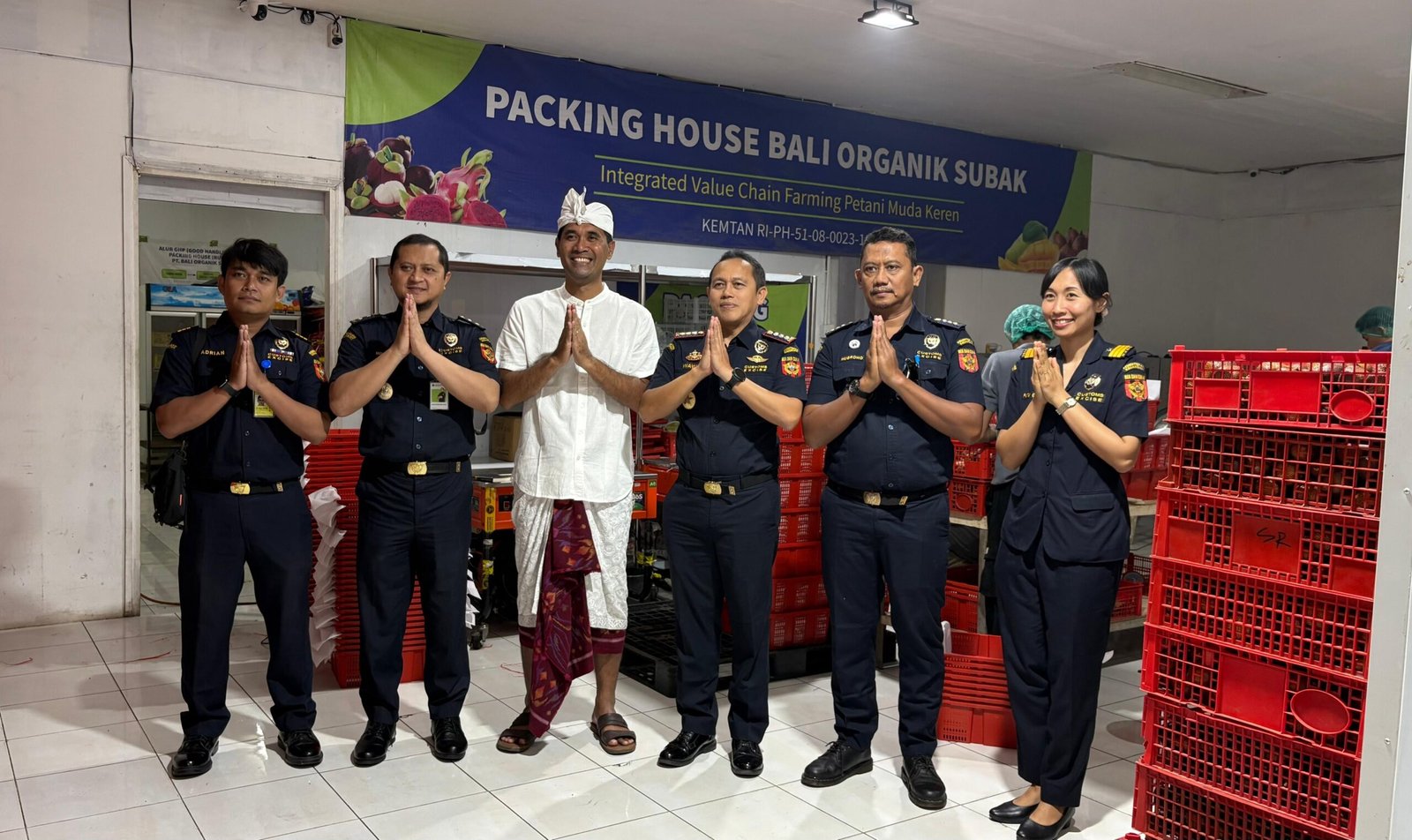 Kunjungan ke Packing House Bali Organik Subak