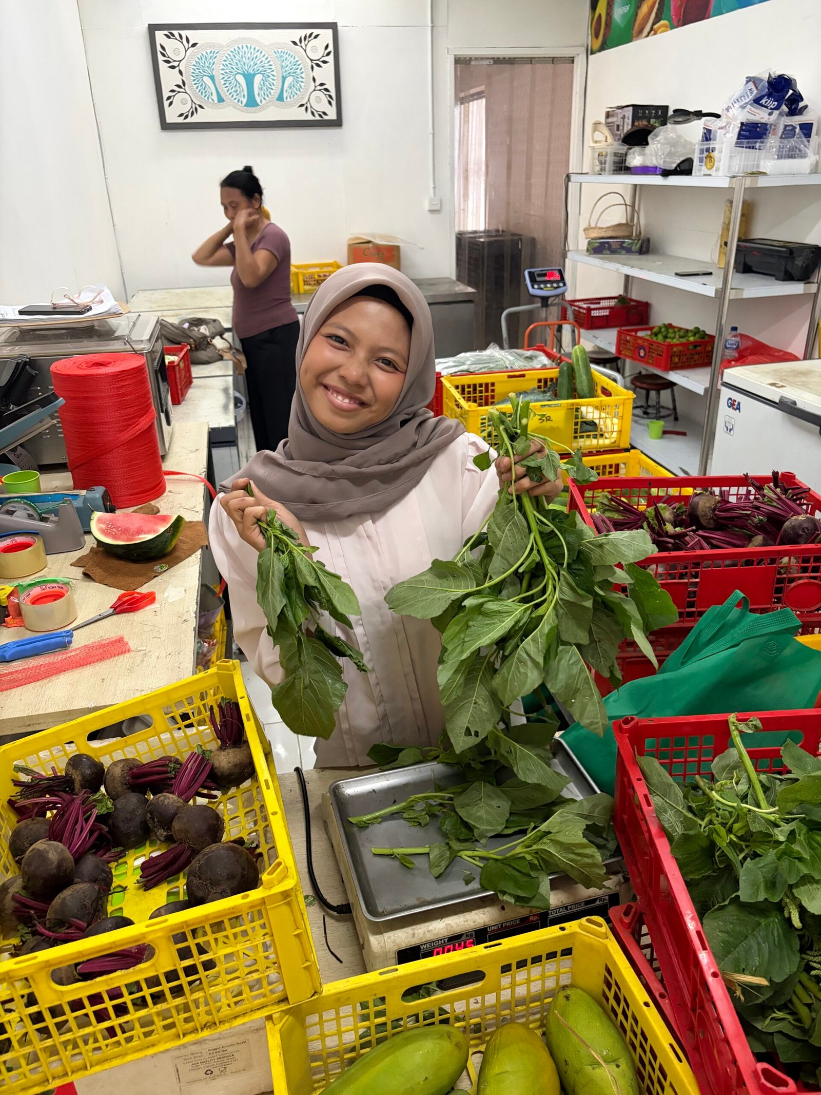 Mahasiswa Universitas Udayana belajar hilirisasi produk hortikultura di BoSFresh Petani Muda Keren