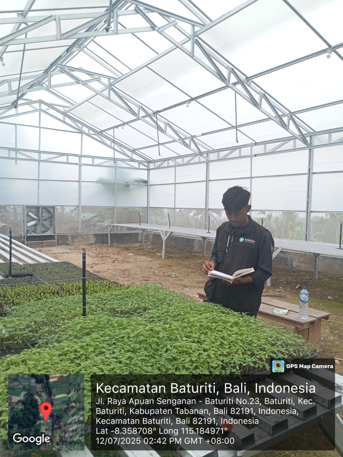 Nelson Pane PKL IPB di P4S Petani Muda Keren