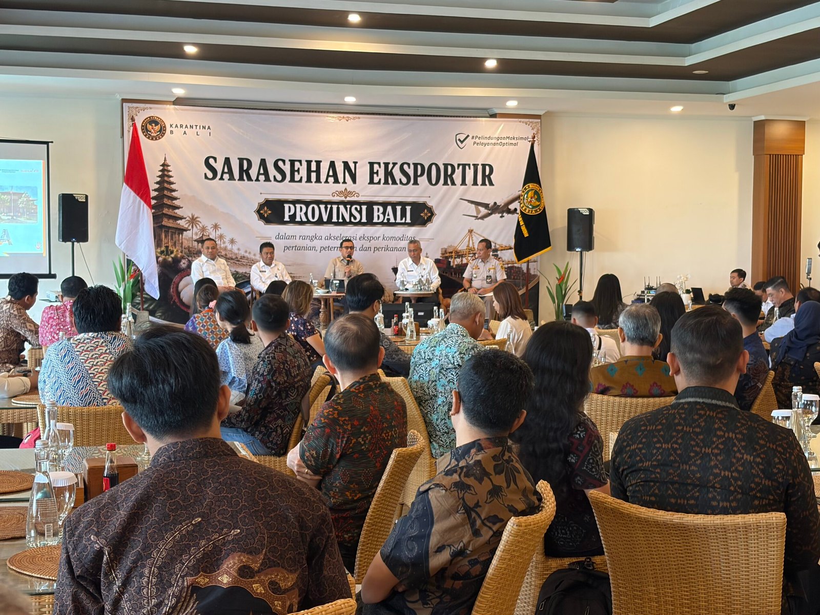 Sarasehan Eksportir Provinsi Bali bersama Karantina Indonesia