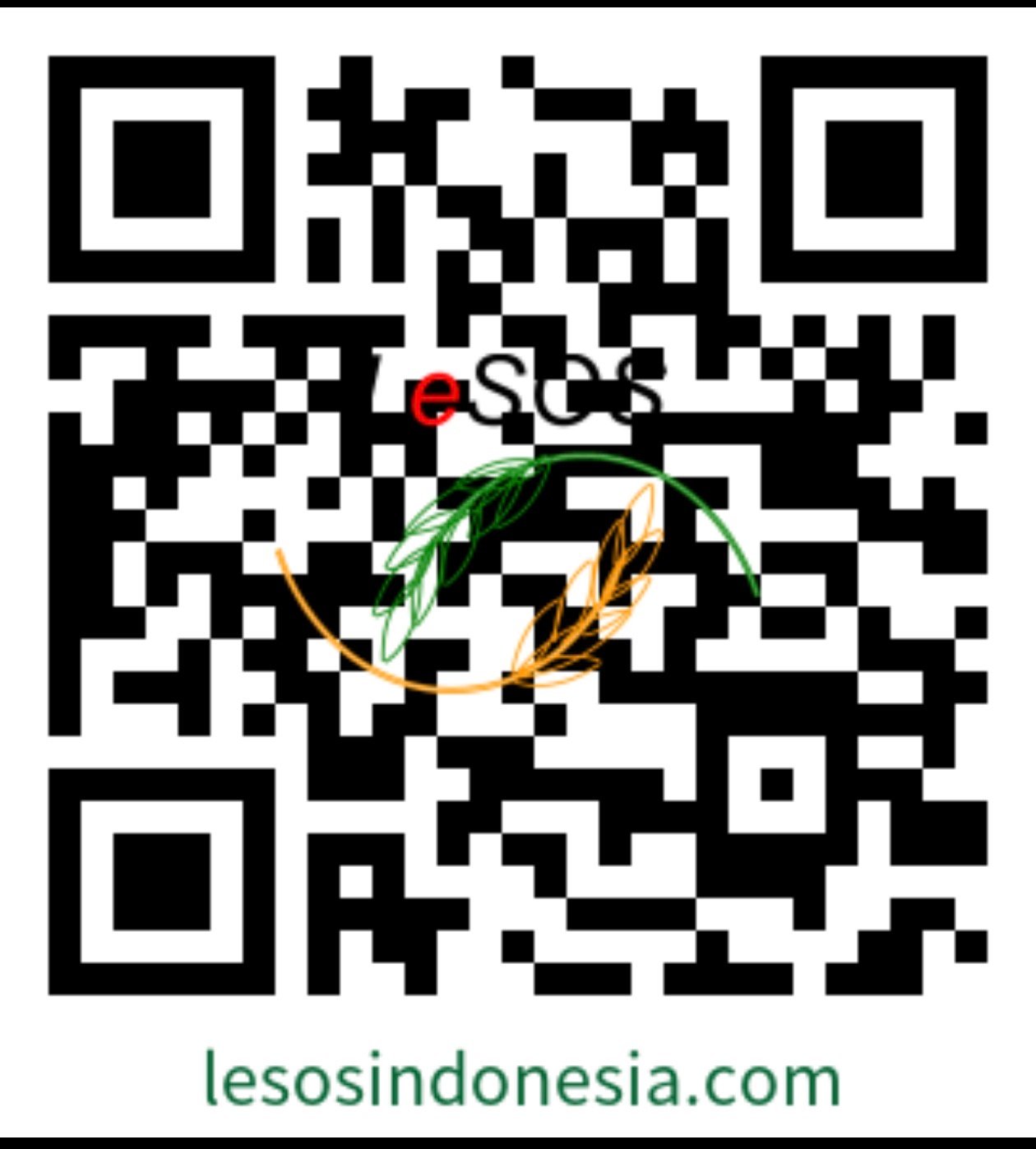 QR verifikasi sertifikasi organik LESOS