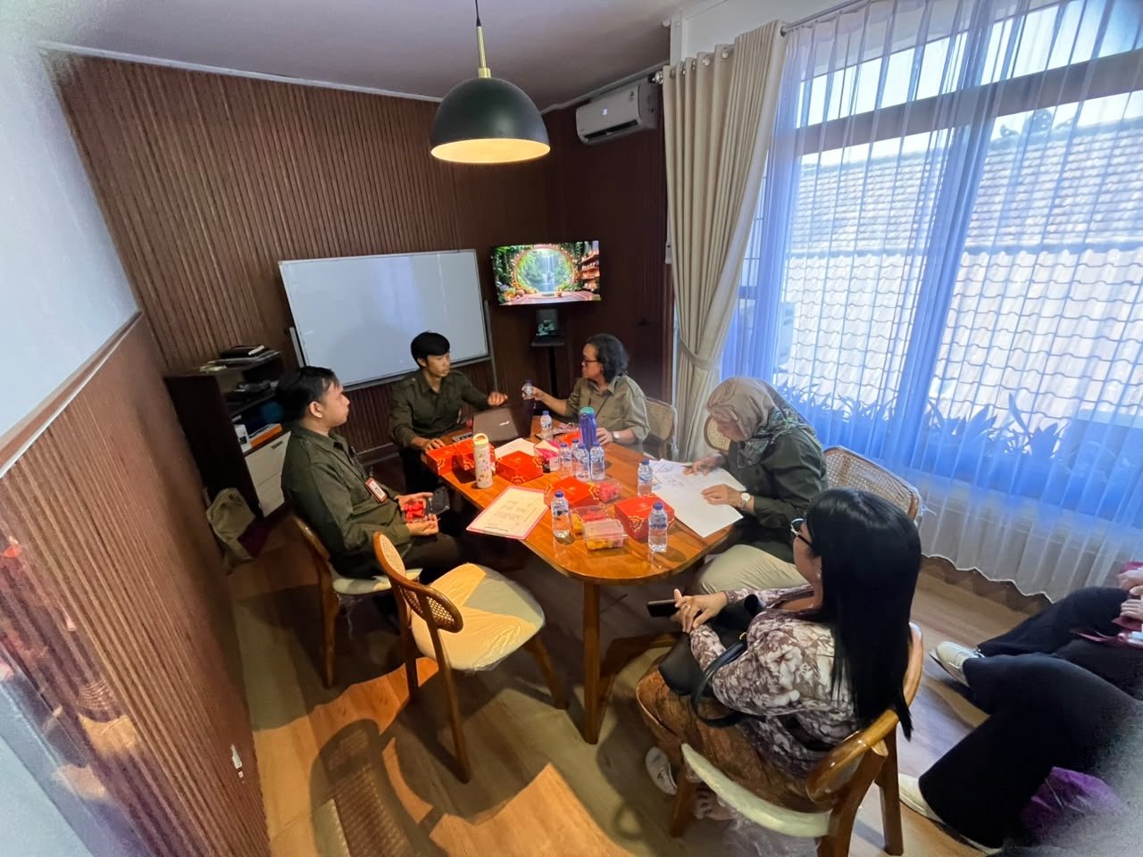 Dokumentasi audit OKKPD Dinas Pertanian Bali di Packing House Bali Organik Subak 11
