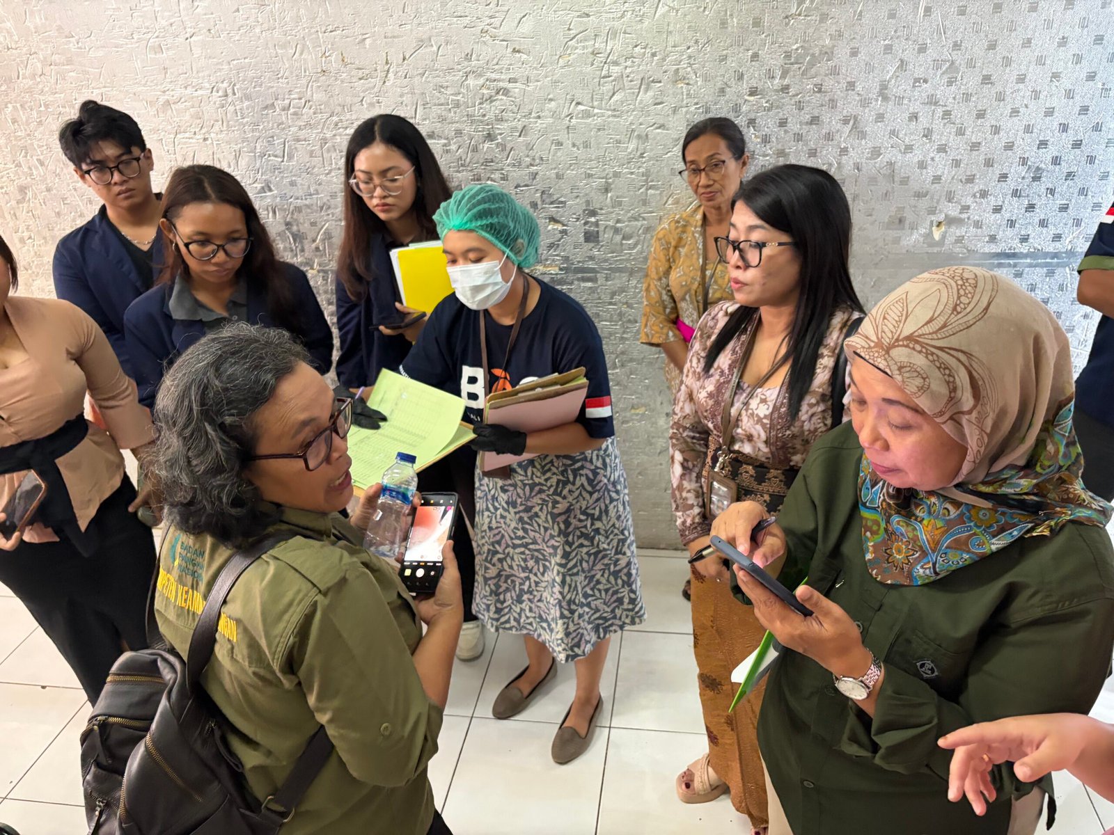 Audit OKKPD Dinas Pertanian Provinsi Bali di Packing House Bali Organik Subak, dokumentasi 2