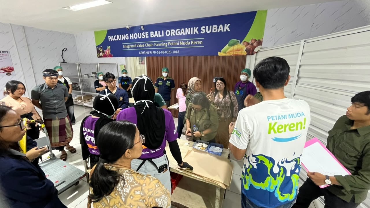 Audit OKKPD Dinas Pertanian Provinsi Bali di Packing House Bali Organik Subak, dokumentasi 8