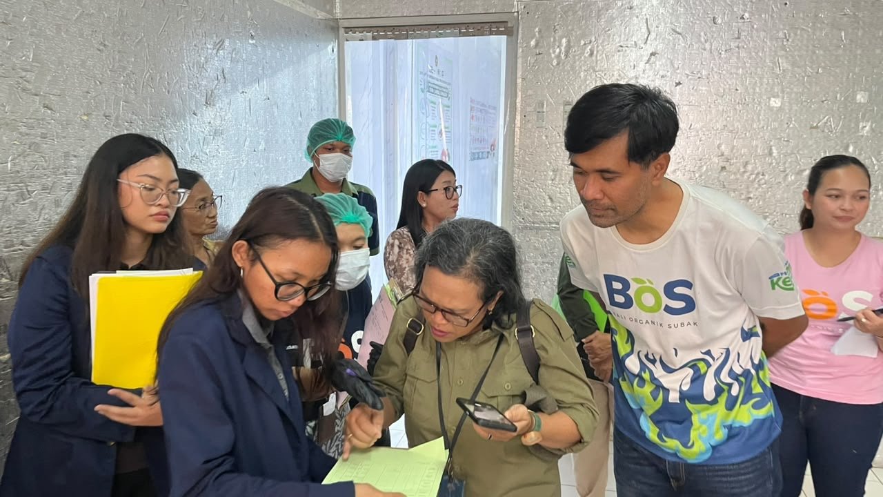 Audit OKKPD Dinas Pertanian Provinsi Bali di Packing House Bali Organik Subak, dokumentasi 9
