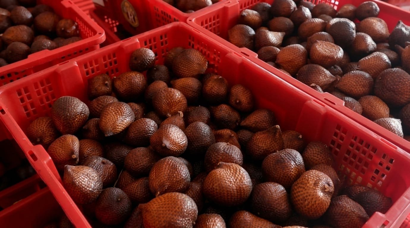 Pengelolaan collecting house salak Kelompok Tani Tumpang Lestari Desa Jungutan