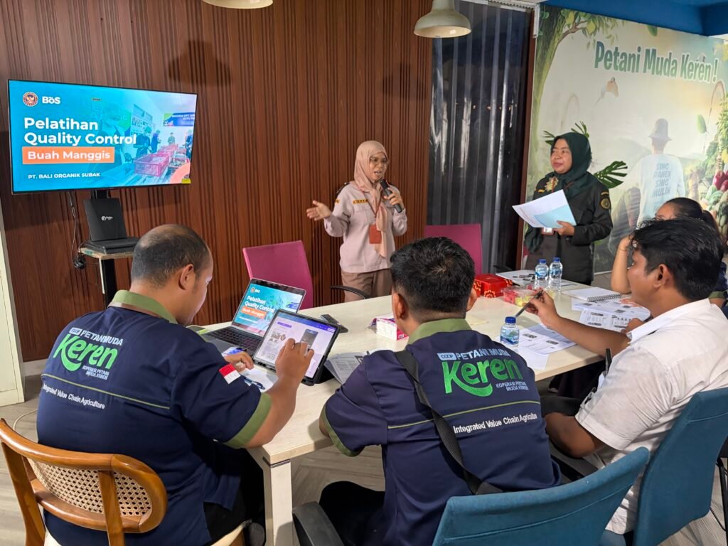 Balai Karantina Gelar Pelatihan Quality Control Manggis di Packing House Bali Organik Subak, Perkuat Standar Ekspor ke Tiongkok