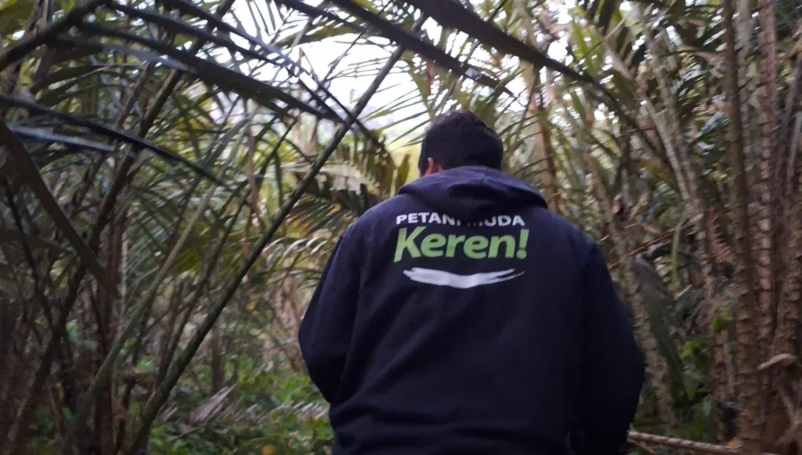 Pengecekan kebun salak anggota Koperasi Petani Muda Keren di Desa Jungutan Karangasem